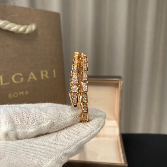 Bulgari inlaid decoration diamond bracelet - Picture 8 of 9
